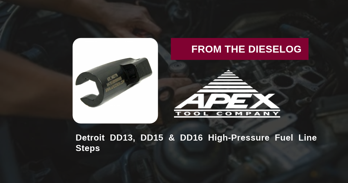 ATC J48770 Detroit Diesel DD13 DD15 DD16 19MM High Pressure Fuel Line Socket W470589090900